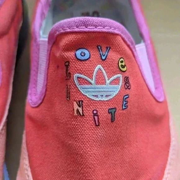 Adidas Shoes Nizza Slip-On  Pride size 13 in GREAT used condition! - Picture 3 of 12